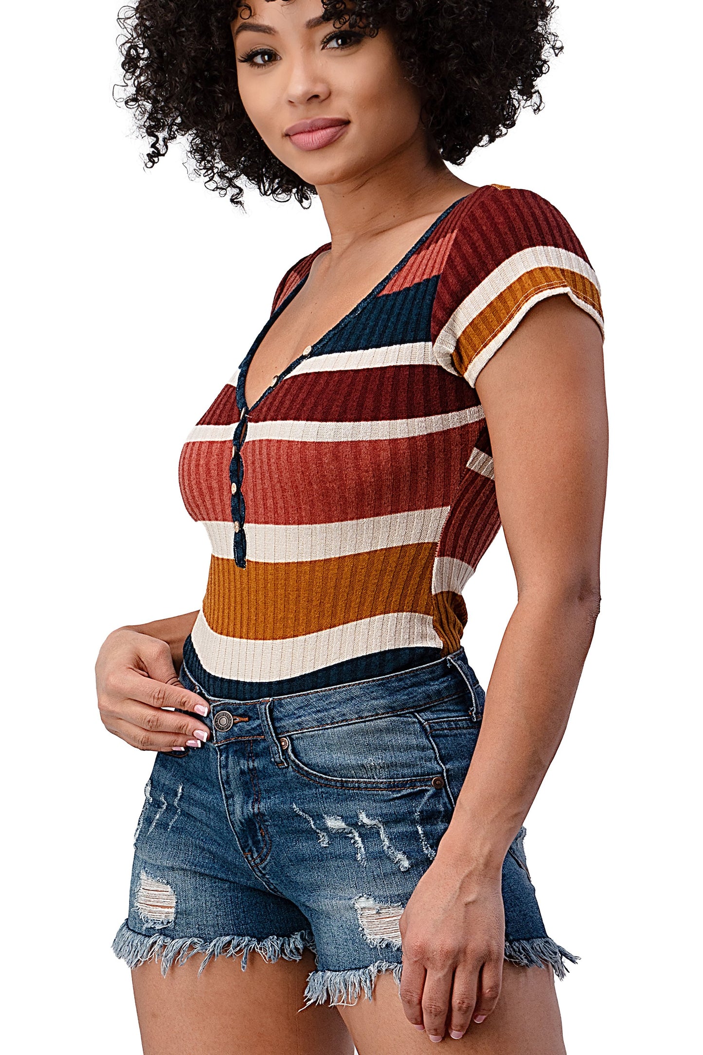 TIE DYE FRONT TWISTED CAMI TOP